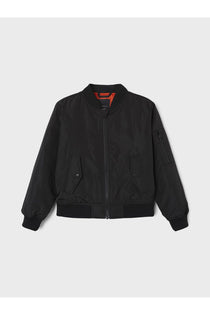 Minimalist Bomber Ceket-Uzun Kol Regular Fit