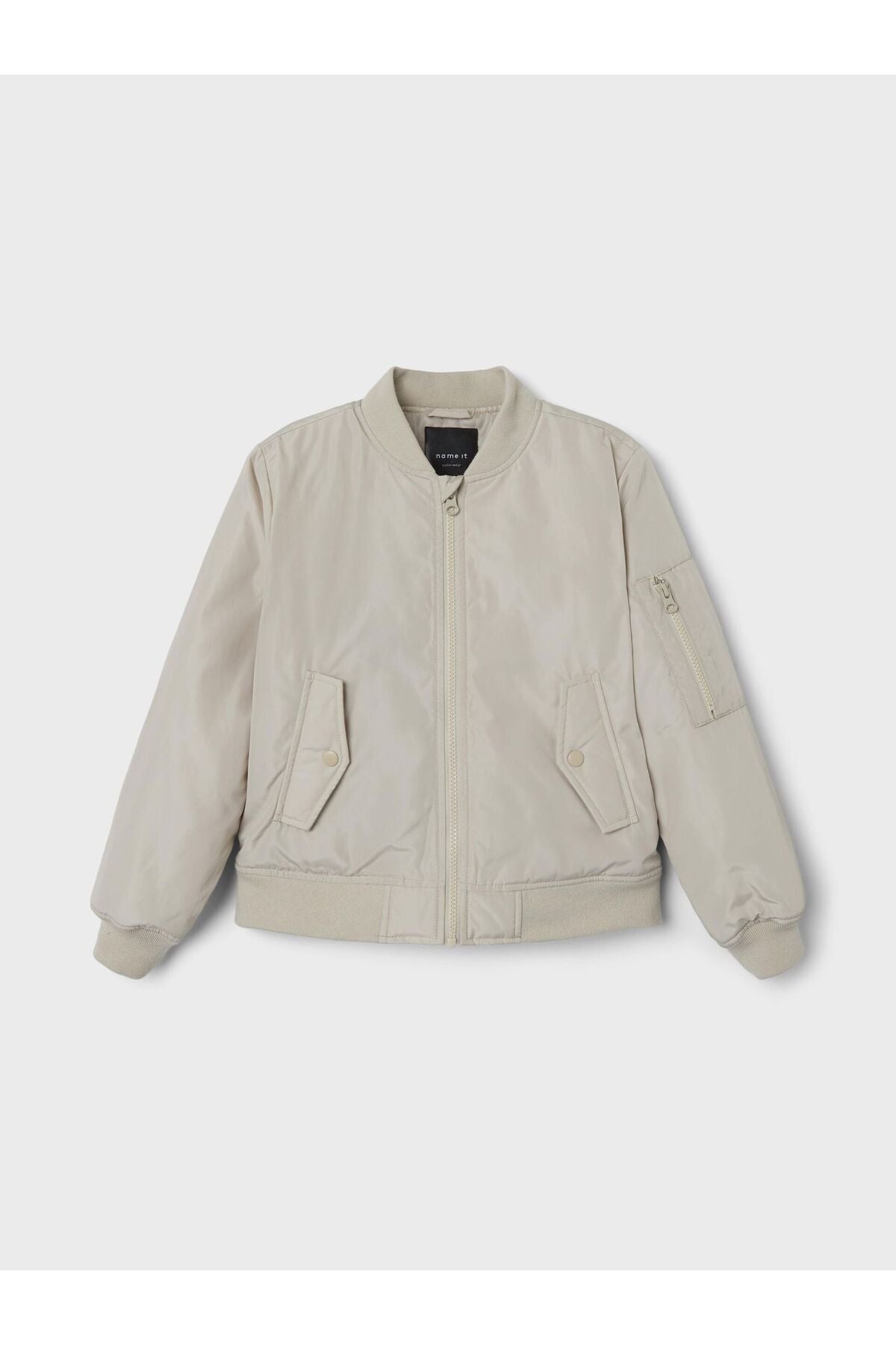 Minimalist Bomber Ceket-Uzun Kol Regular Fit Secondary image