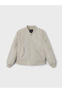 Minimalist Bomber Ceket-Uzun Kol Regular Fit