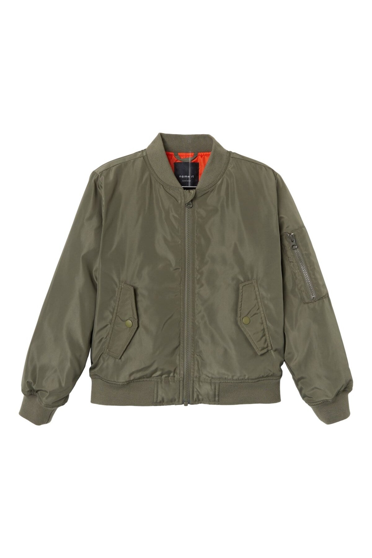 Minimalist Bomber Ceket-Uzun Kol Regular Fit Main image