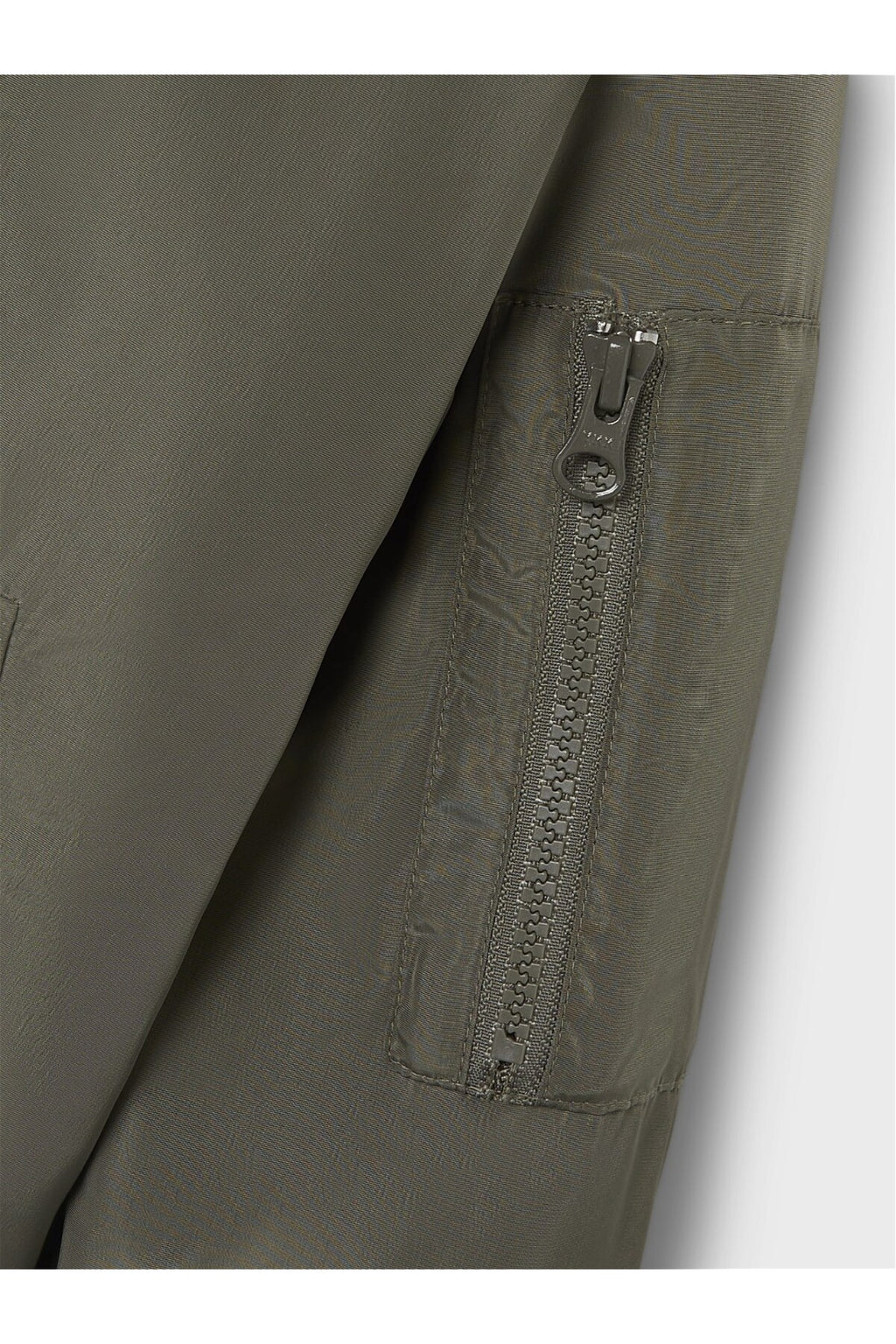 Minimalist Bomber Ceket-Uzun Kol Regular Fit