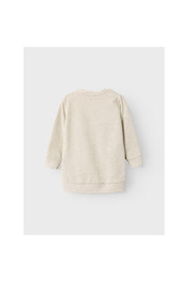 Minnie Mouse Baskılı Oversize Kız Çocuk Sweatshirt-Günlük Kullanım