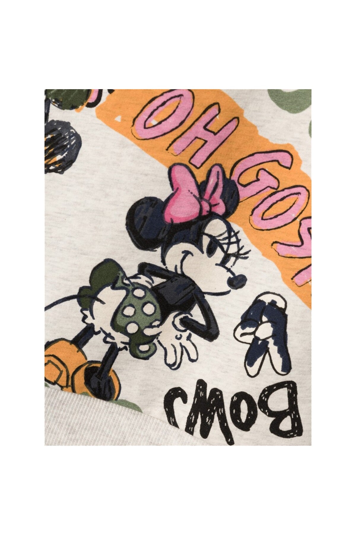 Minnie Mouse Desenli Kız Çocuk Sweatshirt-Uzun Kol Regular Fit Main image