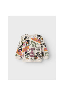 Minnie Mouse Desenli Kız Çocuk Sweatshirt-Uzun Kol Regular Fit