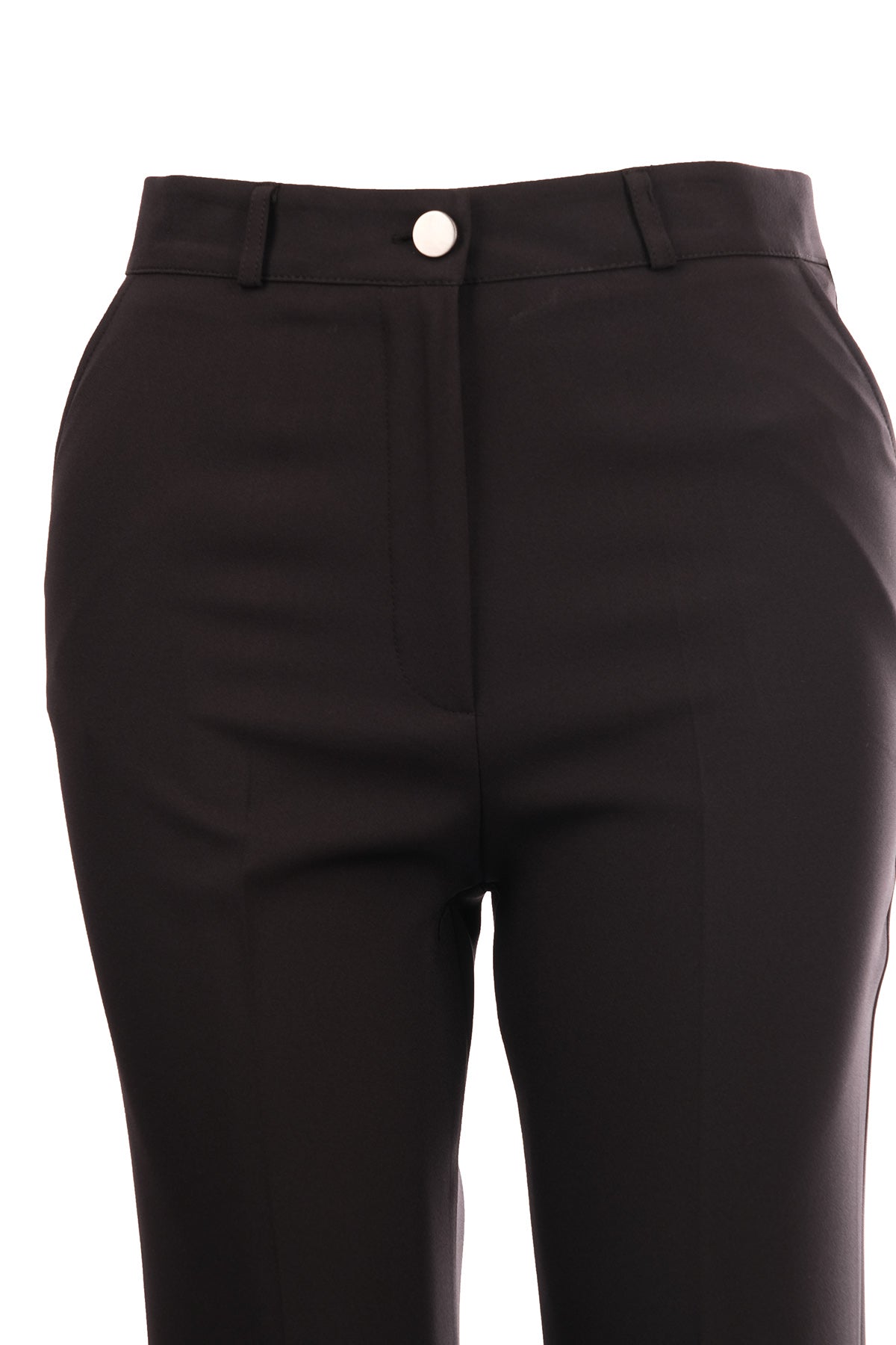 Modiva Minimalist Yüksek Bel Regular Fit Kadın Pantolon - Günlük & İş Main image