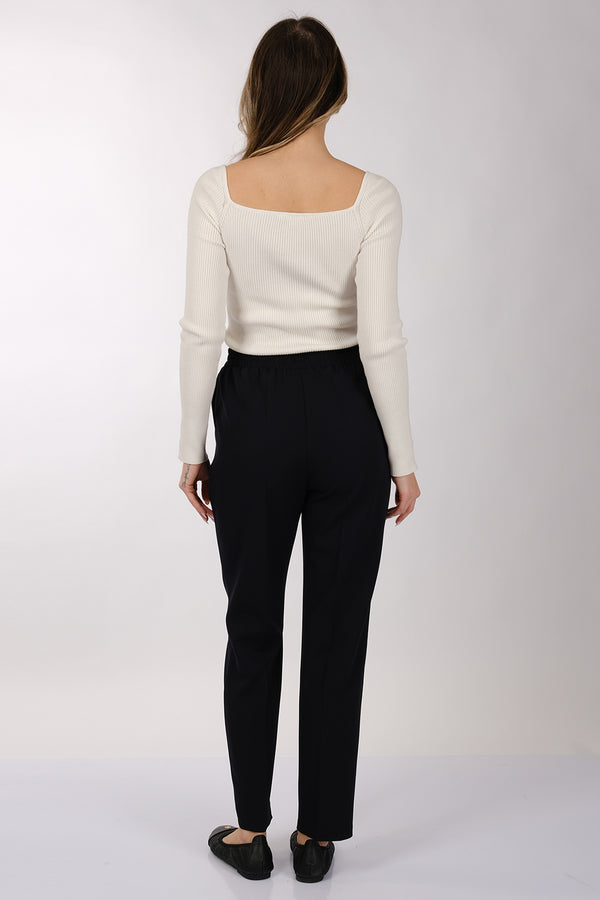 Modiva Kadın Yüksek Bel Regular Fit Pantolon - Minimalist Tarz