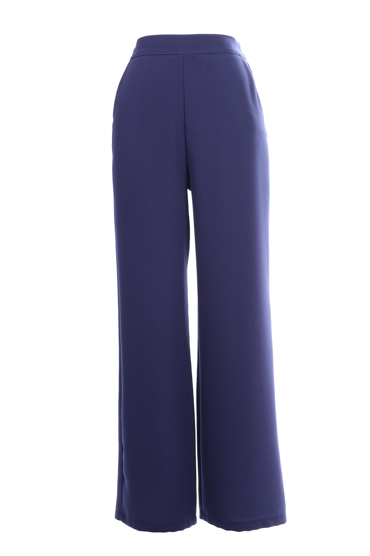 Modiva Minimalist Geniş Paça Kadın Pantolon - Yüksek Bel - Günlük Ana görsel