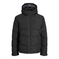 Jack&Jones Minimalist Oversize Kapüşonlu Erkek Kışlık Mont