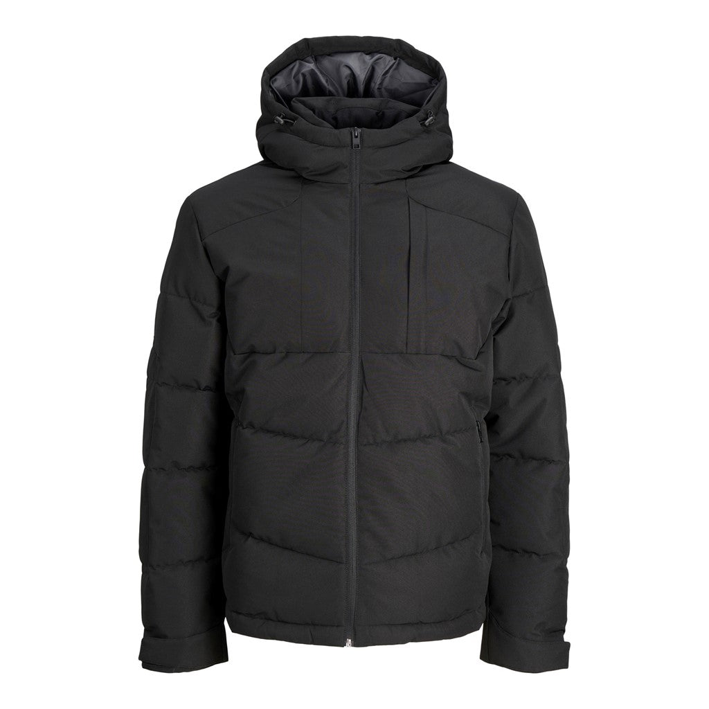 Jack&Jones Minimalist Oversize Kapüşonlu Erkek Kışlık Mont