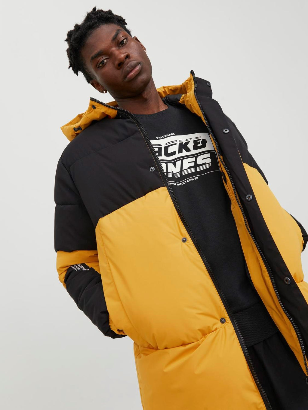 Jack&Jones Oversize Kapüşonlu Şişme Mont - Günlük Kullanım