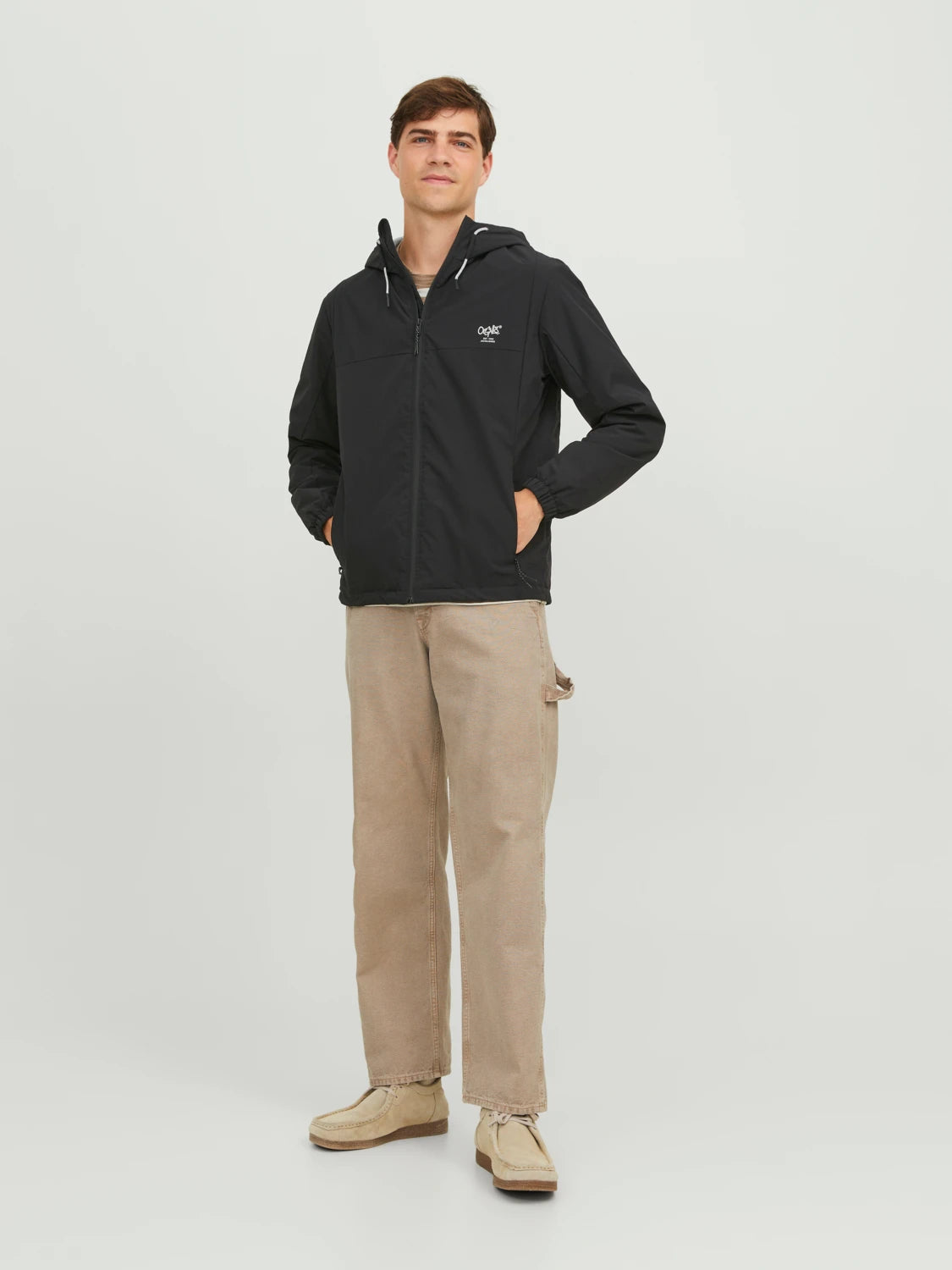 Jack&Jones Erkek Minimalist Kapüşonlu Mont - Regular Fit
