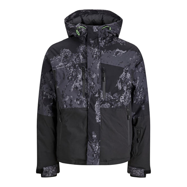 Jack&Jones Erkek Kapüşonlu Oversize Kışlık Mont - Streetwear Tarzı