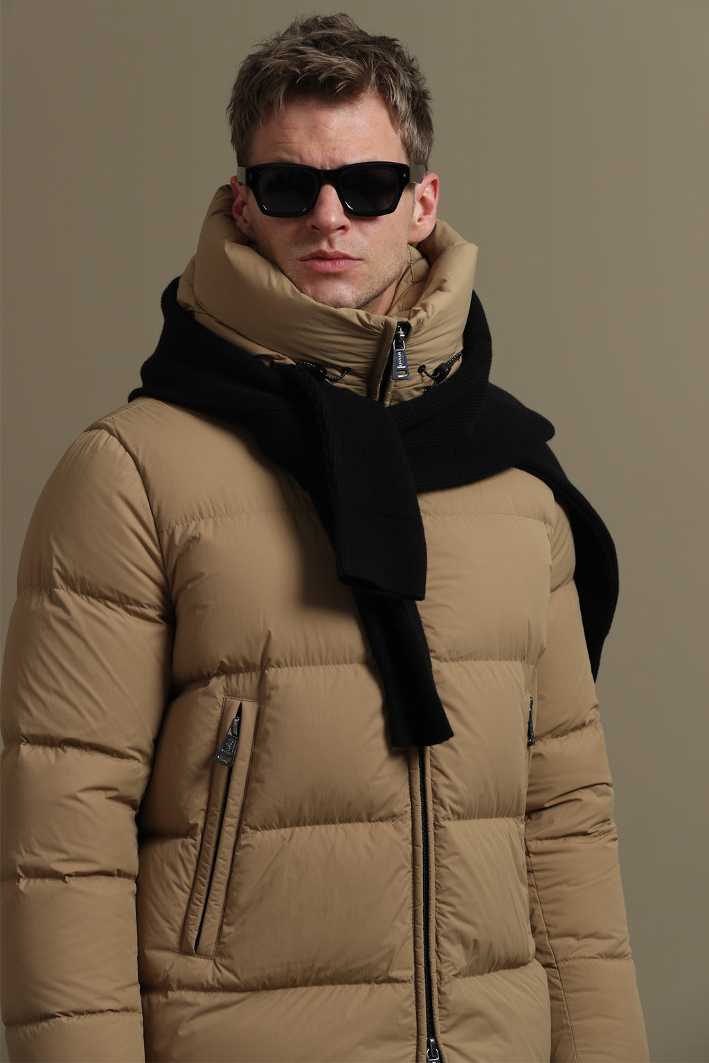 Lufian Oversize Minimalist Erkek Kışlık Mont - Regular Fit