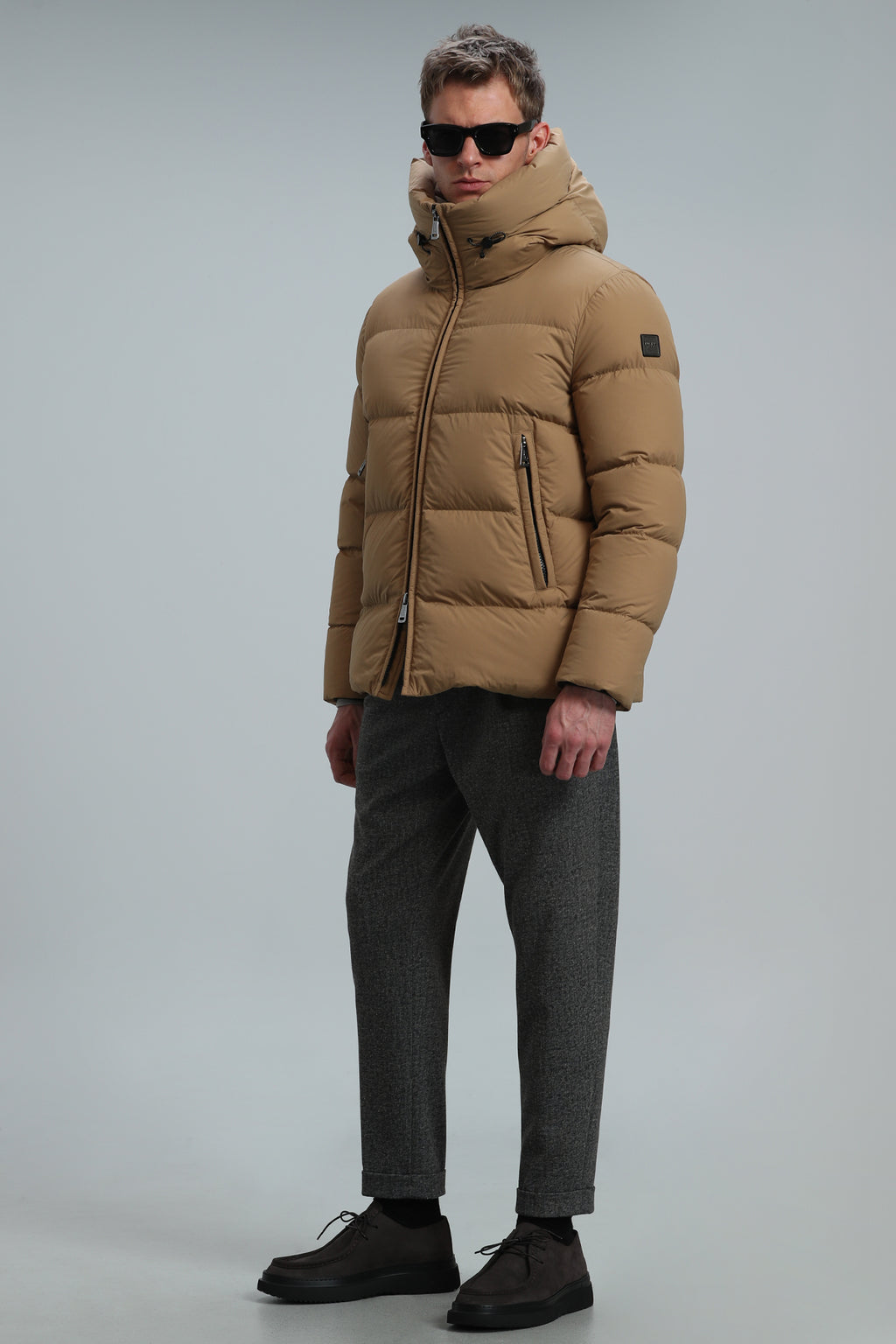Lufian Oversize Minimalist Erkek Kışlık Mont - Regular Fit