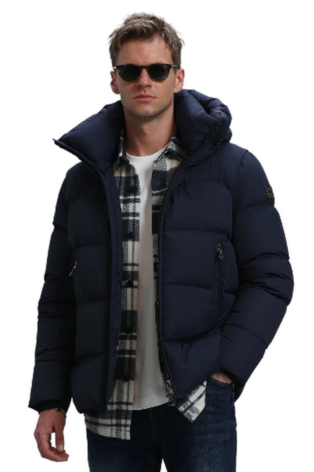 Lufian Oversize Minimalist Erkek Kışlık Mont - Regular Fit