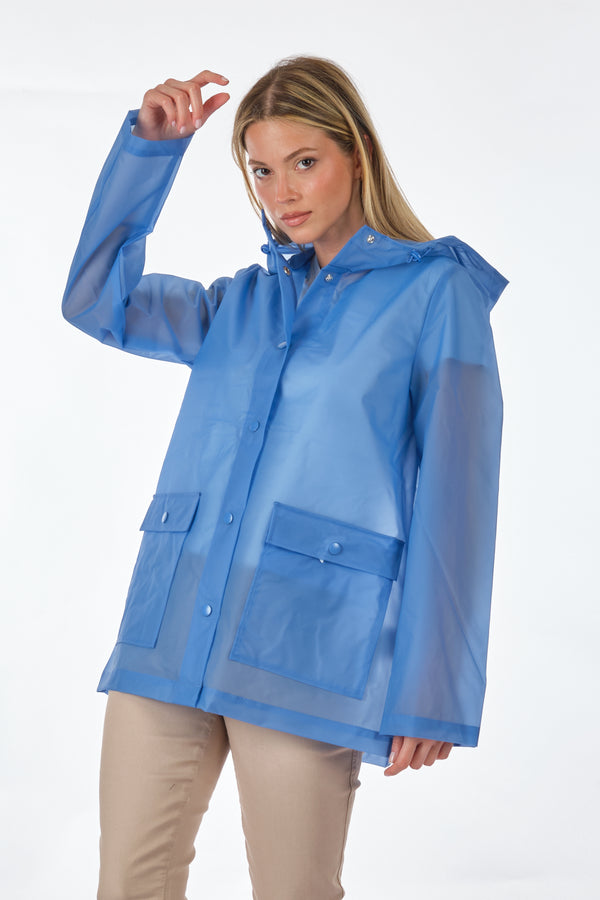 Only Oversize Kapüşonlu Yağmurluk - Minimalist Günlük