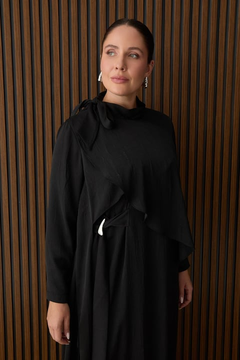 Müsemma Büyük Beden Aylin Elbise  26KELB-MUS0004