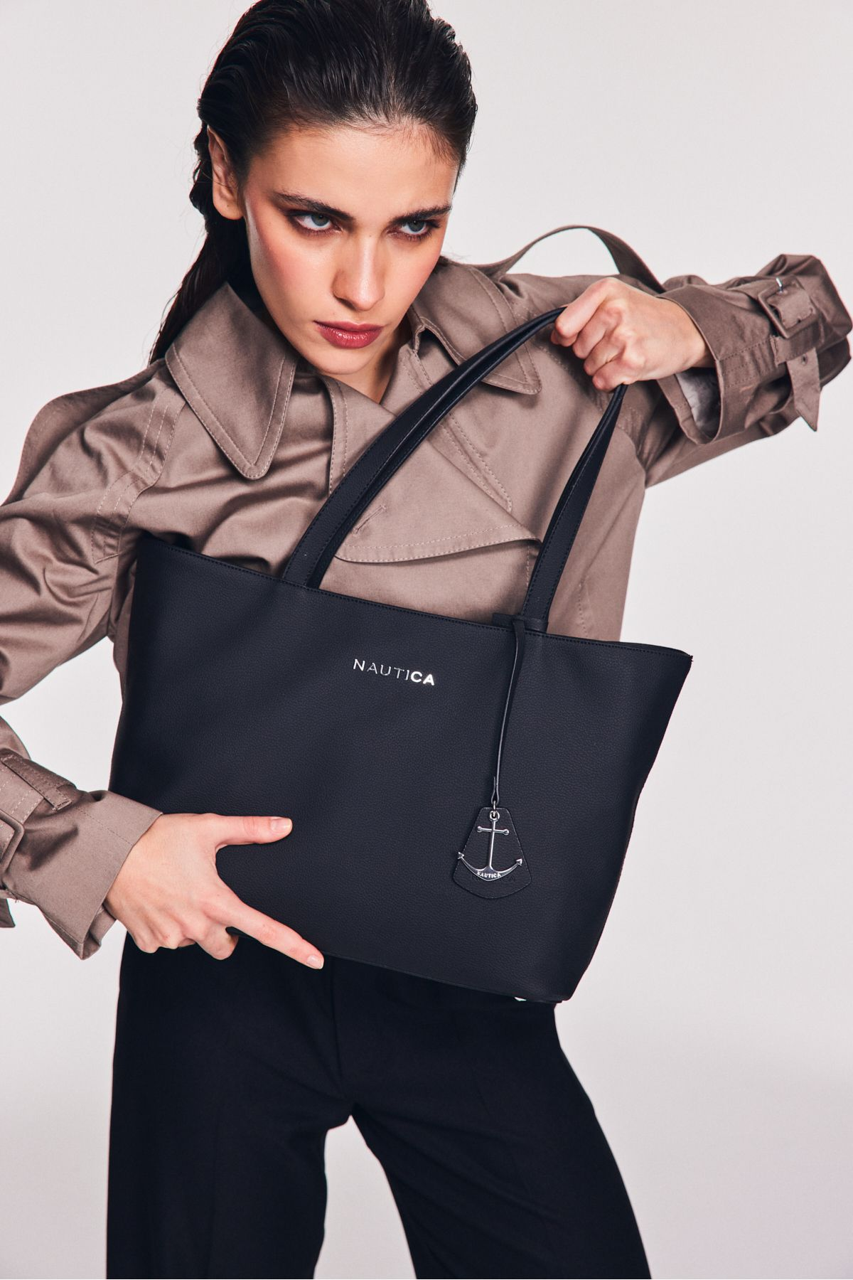 Nautica Minimalist Tote Omuz Çantası - Günlük Şıklık Secondary image