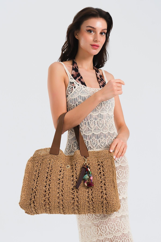 Nautica Women's Straw Bag 25YCN7201T 