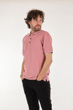 Nehir Erkek Polo Yaka Kısa Kol Regular Fit Minimalist T-Shirt - Günlük Kullanım