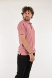 Nehir Erkek Polo Yaka Kısa Kol Regular Fit Minimalist T-Shirt - Günlük Kullanım