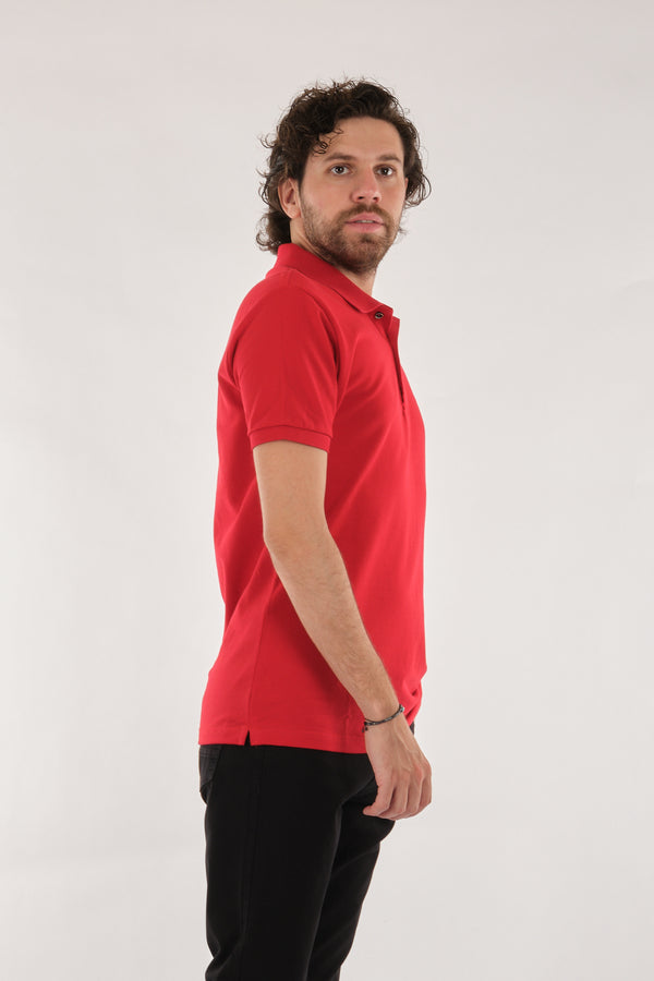 Nehir Minimalist Polo Yaka Kısa Kol Erkek T-Shirt