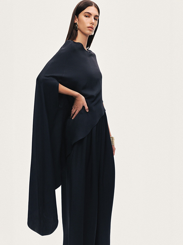 Nocturne Asimetrik Detaylı Bluz N26YN6231