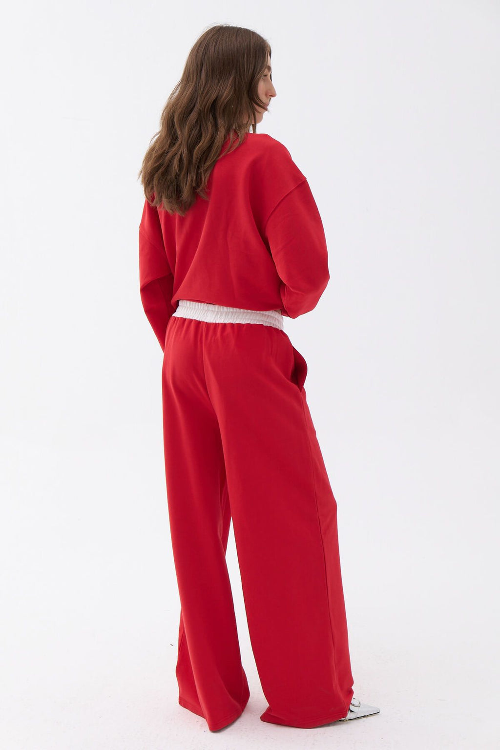 Nocturne Oversize Midi Kadın Pantolon - Günlük Rahatlık