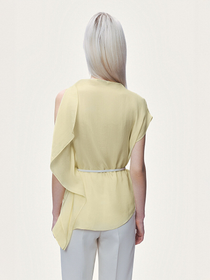 Nocturne Kemar Detaylı Asimetrik Bluz N26YN6228