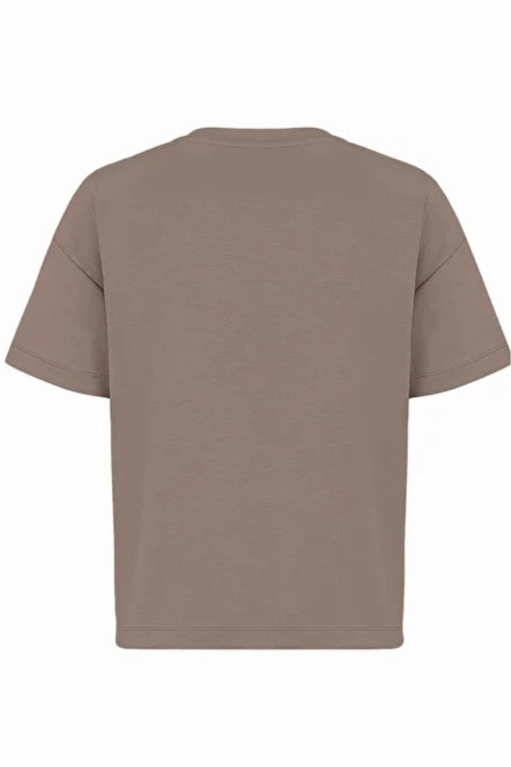 Nocturne Minimalist Oversize Kadın T-Shirt - Kısa Kol - Günlük