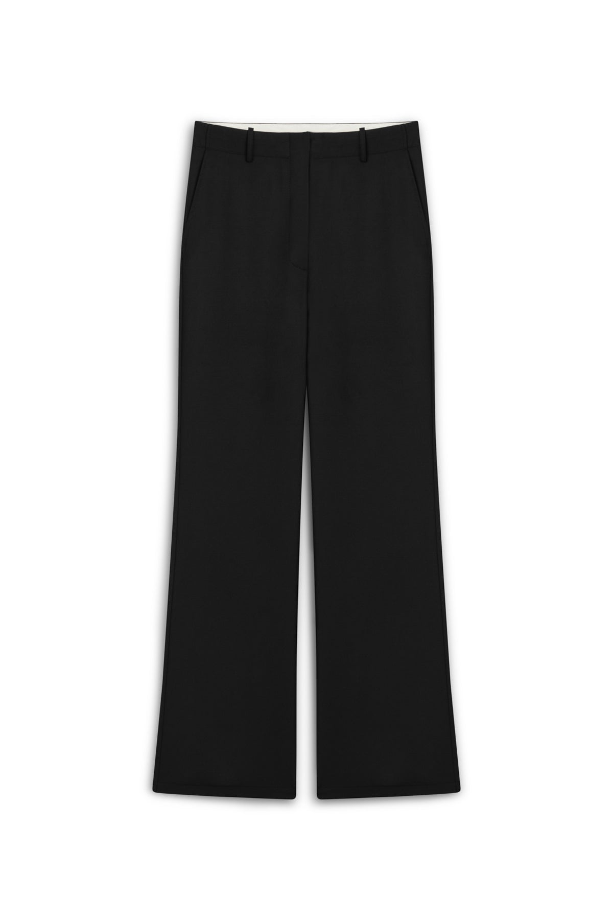 Nocturne Minimalist Yüksek Bel Geniş Paça Kadın Pantolon - Modern Tasarım