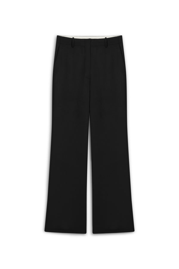 Nocturne Minimalist Yüksek Bel Geniş Paça Kadın Pantolon - Modern Tasarım