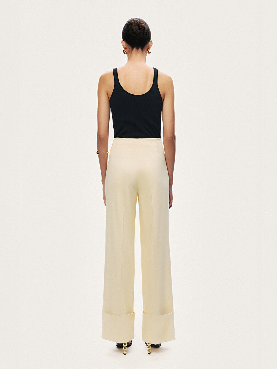 Nocturne Yüksek Bel Wide Leg Pantolon N26YN3483