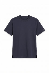 O Yaka Fırçalı 2 İplik T-Shirt JSCO
