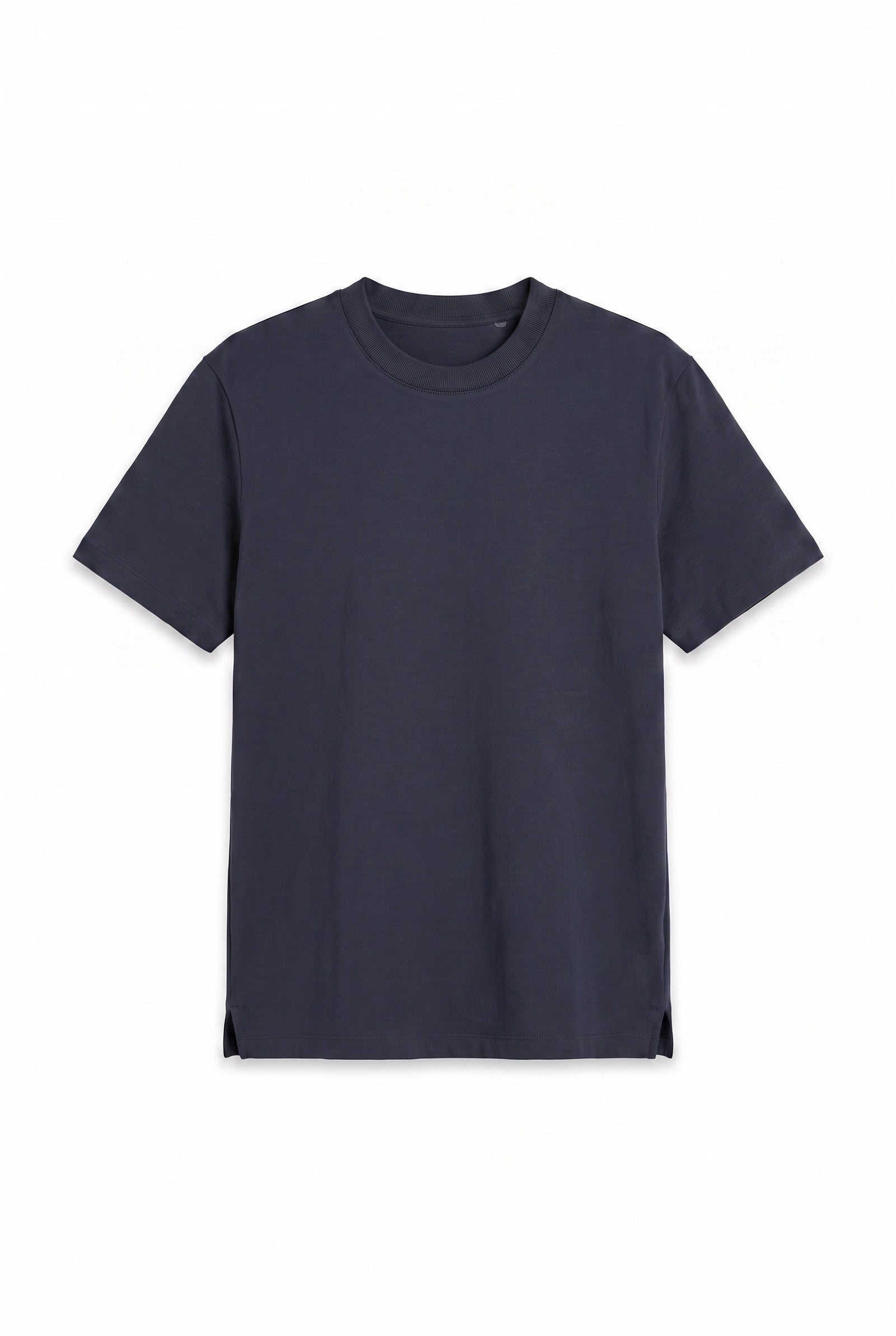 O Yaka Fırçalı 2 İplik T-Shirt JSCO