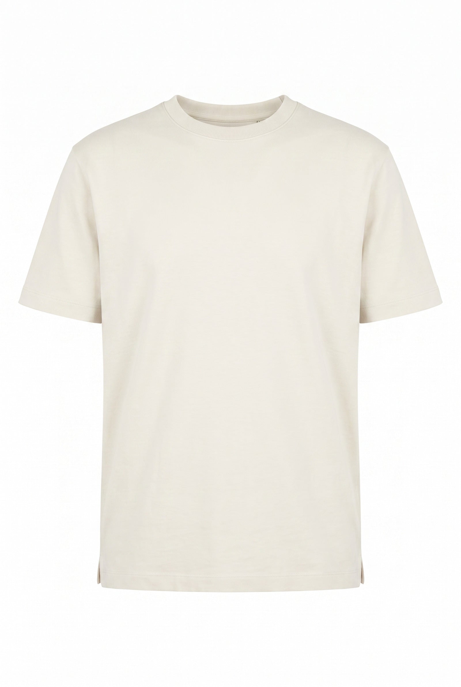 O Yaka Fırçalı 2 İplik T-Shirt JSCO