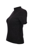 Ten Women's Minimalist Short-Sleeve Turtleneck Sweaters - Chic for Everyday Use