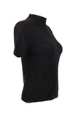 Ten Women's Minimalist Short-Sleeve Turtleneck Sweaters - Chic for Everyday Use
