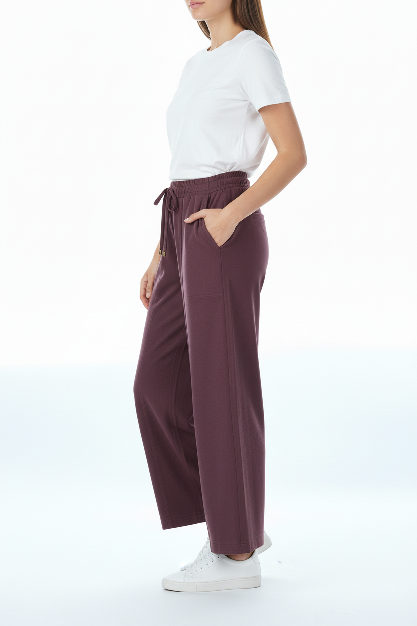 On Kadın Oversize Midi Pantolon - Rahat ve Şık Günlük Kombin