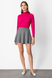Ten Self-Patterned Mini Knit Skirts