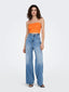 Only Kadın Dantelli İnce Askılı Crop Büstiyer - Minimalist Yazlık