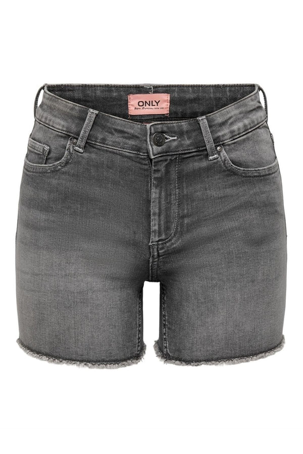 Only Yüksek Bel Mini Denim Şort - Günlük Şık Tarz