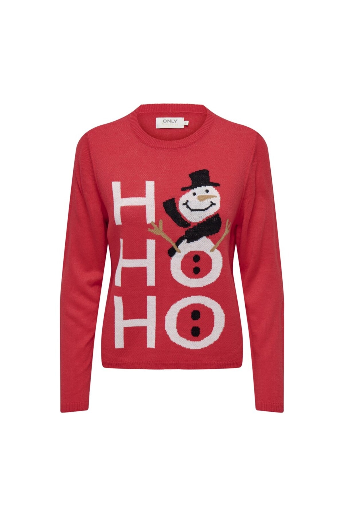 Only Kadın Noel Kazak - Uzun Kol Yuvarlak Yaka - Hediyelik Main image