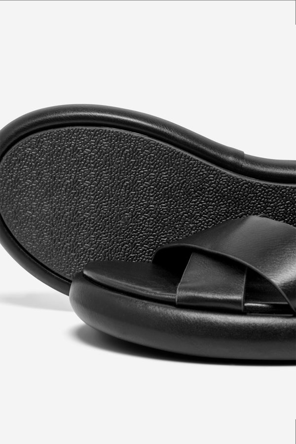 Only Minimalist Deri Düz Sandalet - Kayışlı - Günlük