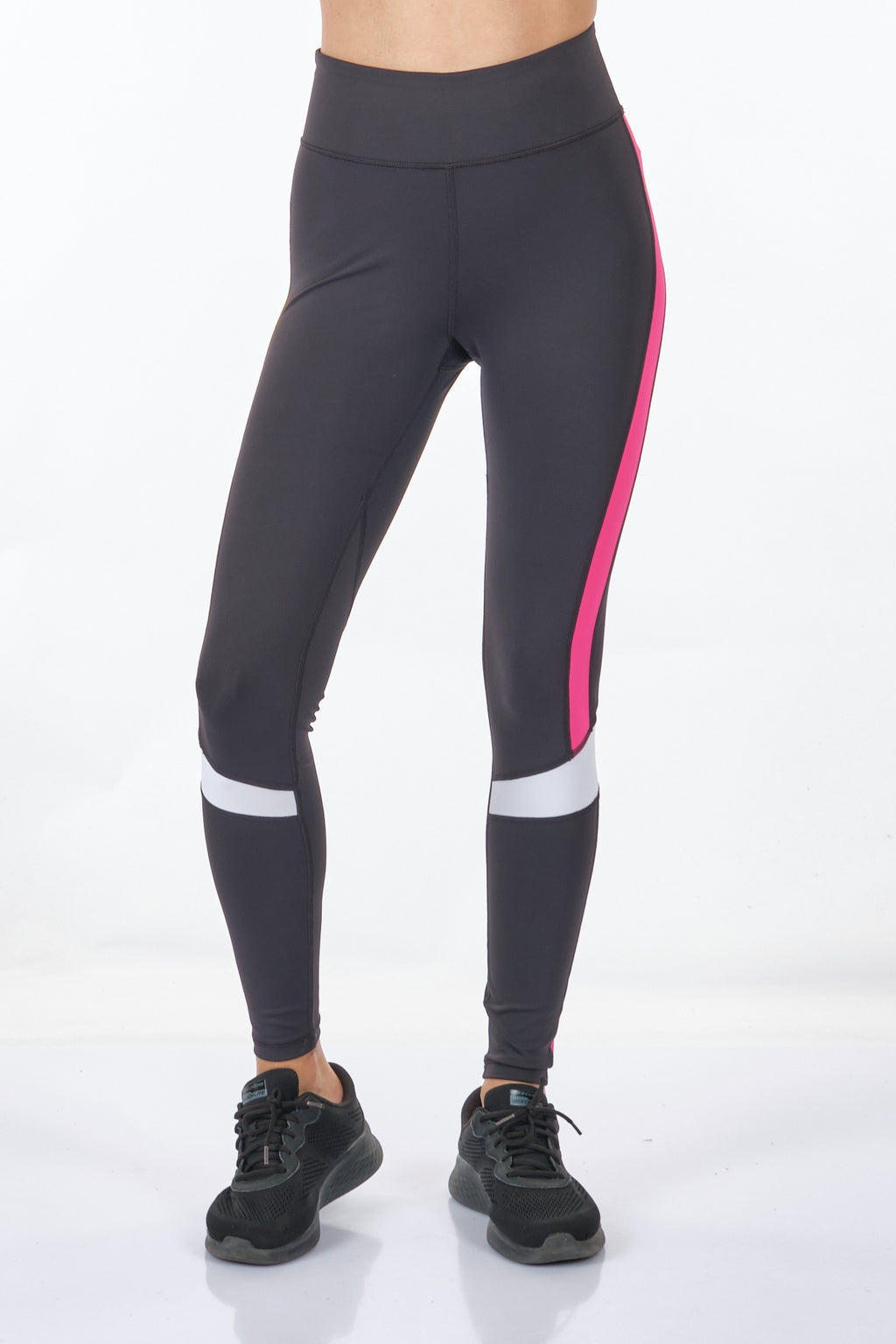 Only Minimalist Yüksek Bel Spor Tayt - Yan Detaylı - Günlük