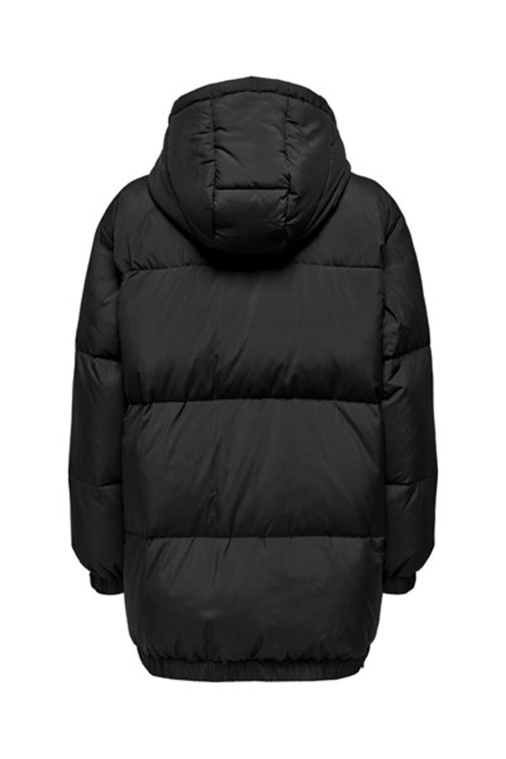 Only Oversize Kapüşonlu Midi Şişme Mont - Kışlık Günlük