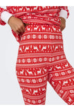 Only Uzun Kol Gece Pijama Takımı - Rahat ve Sıcak Kışlık Desen