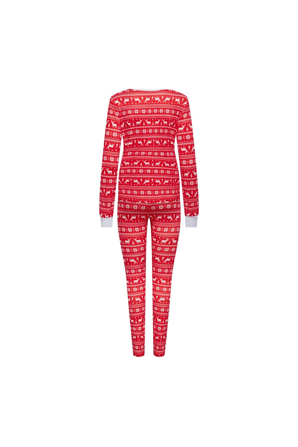 Only Uzun Kol Gece Pijama Takımı - Rahat ve Sıcak Kışlık Desen