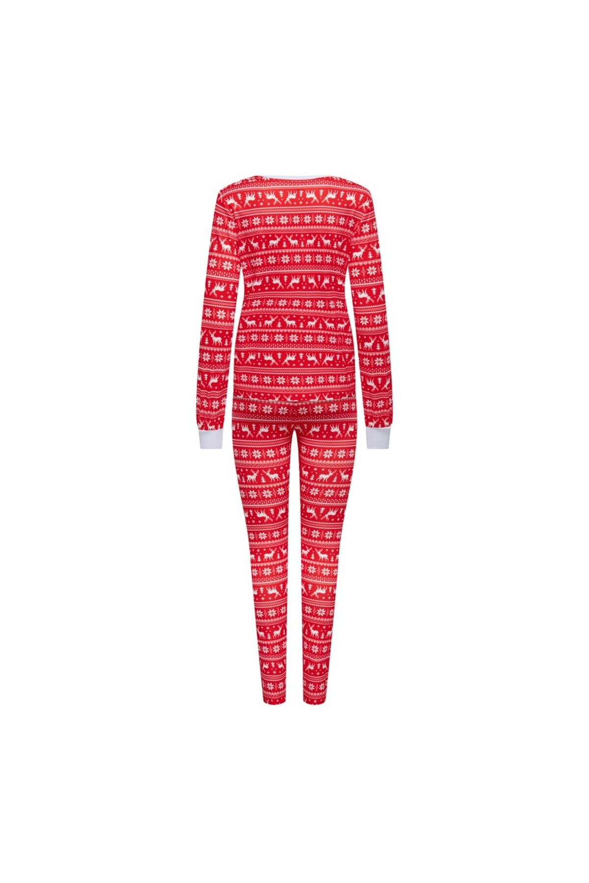 Only Uzun Kol Gece Pijama Takımı - Rahat ve Sıcak Kışlık Desen