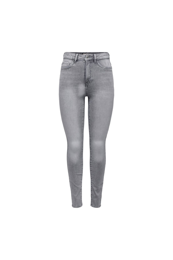 Only Yüksek Bel Dar Paça Minimalist Kadın Kot Pantolon - Günlük Stil